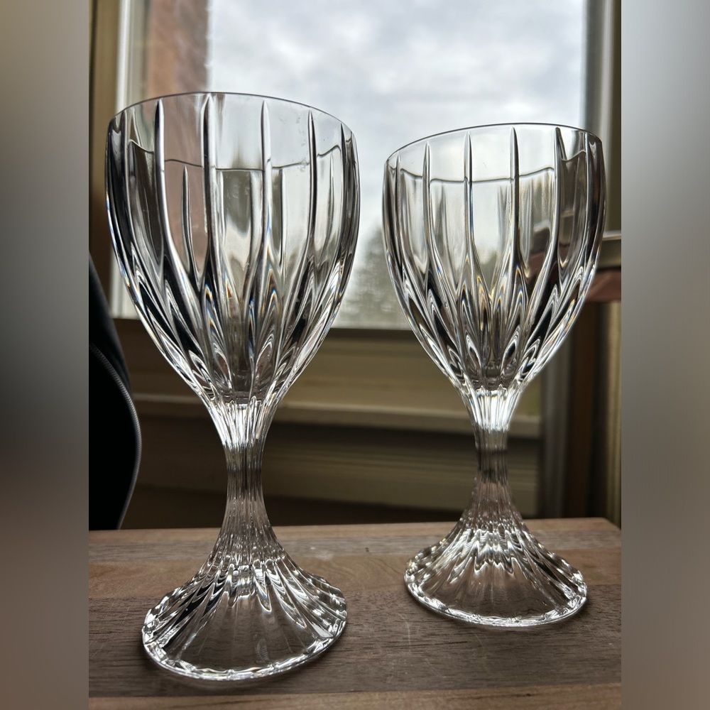 Mikasa Park Lane Water Goblets (2)